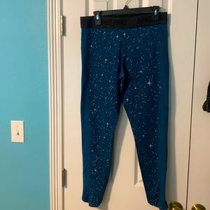 Sea Green Nike Pro Leggings, Size: XL